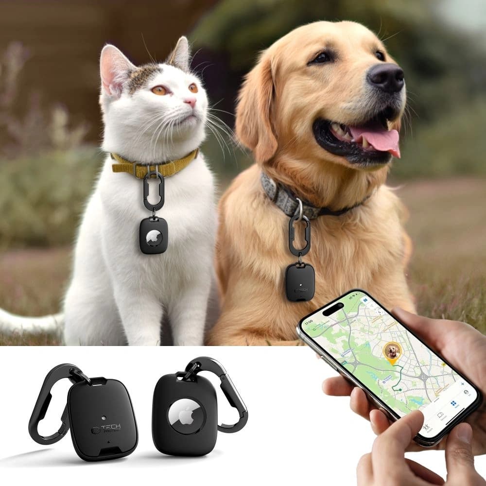 Tech-Protect Velar Apple AirTag 1 / 2 Černá - 5