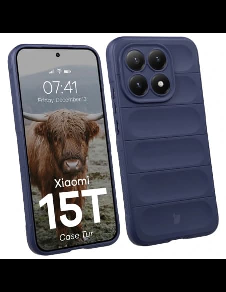 Bizon Case Tur Xiaomi 15T tengerészkék