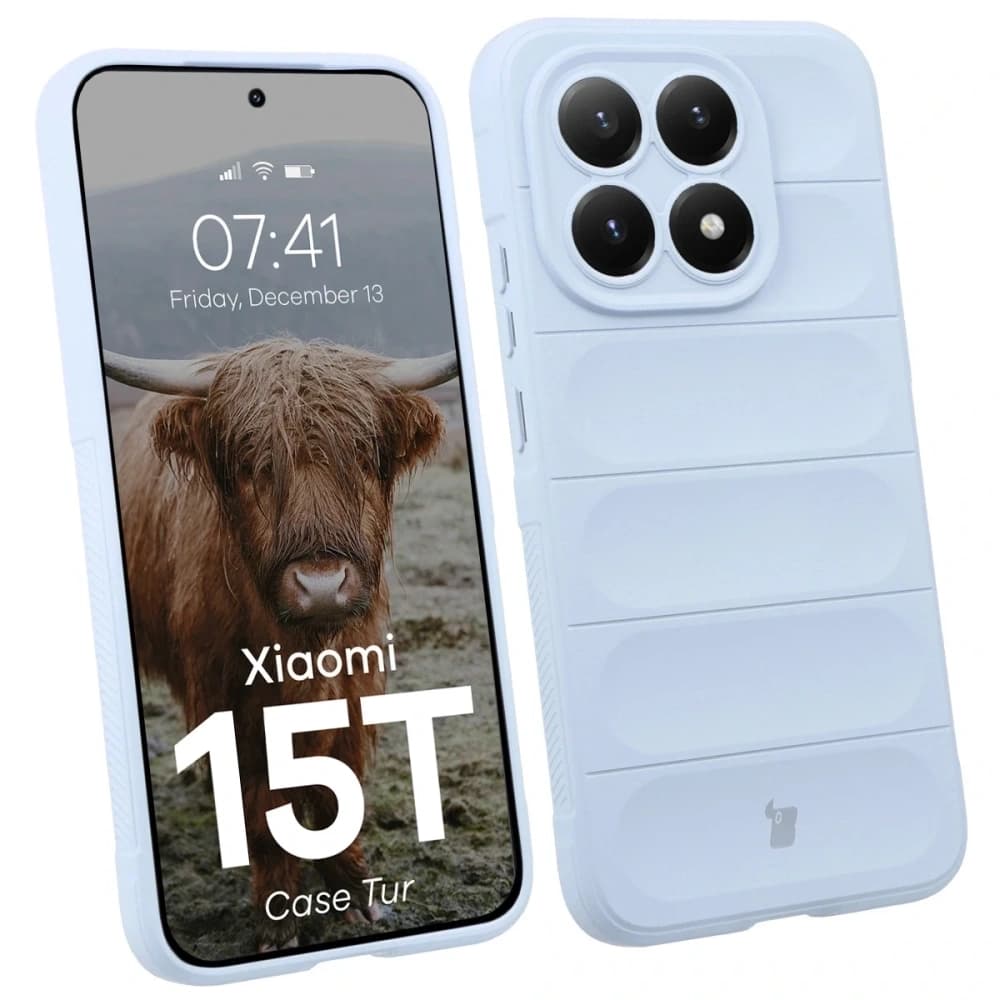 Bizon pouzdro Tur Xiaomi 15T světle modré - 1