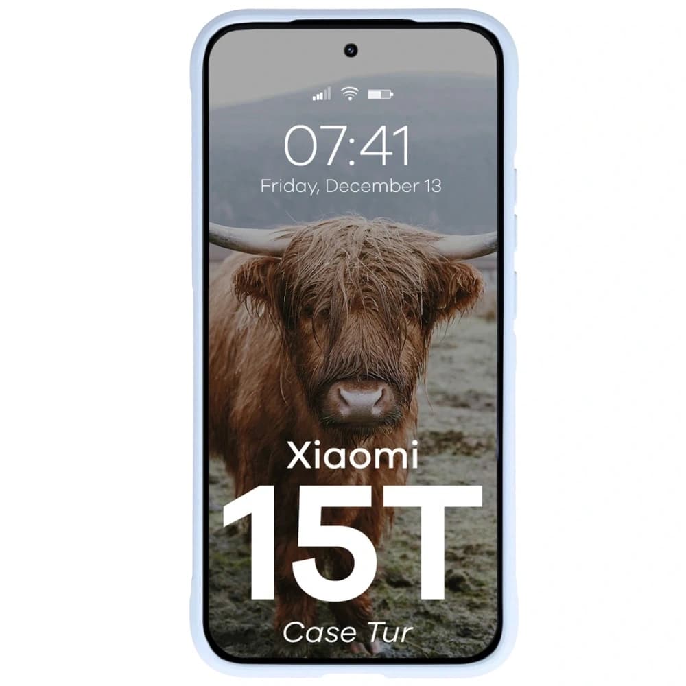 Bizon pouzdro Tur Xiaomi 15T světle modré - 5