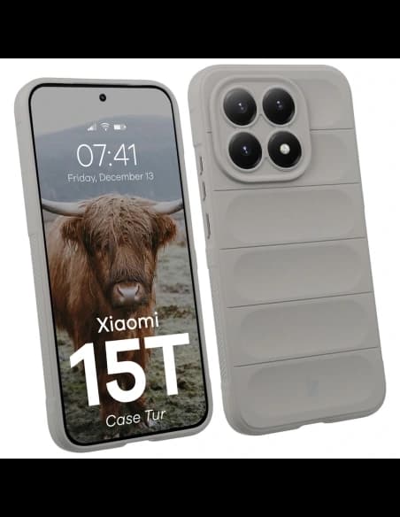 Bizon Case Tur Xiaomi 15T világosszürke