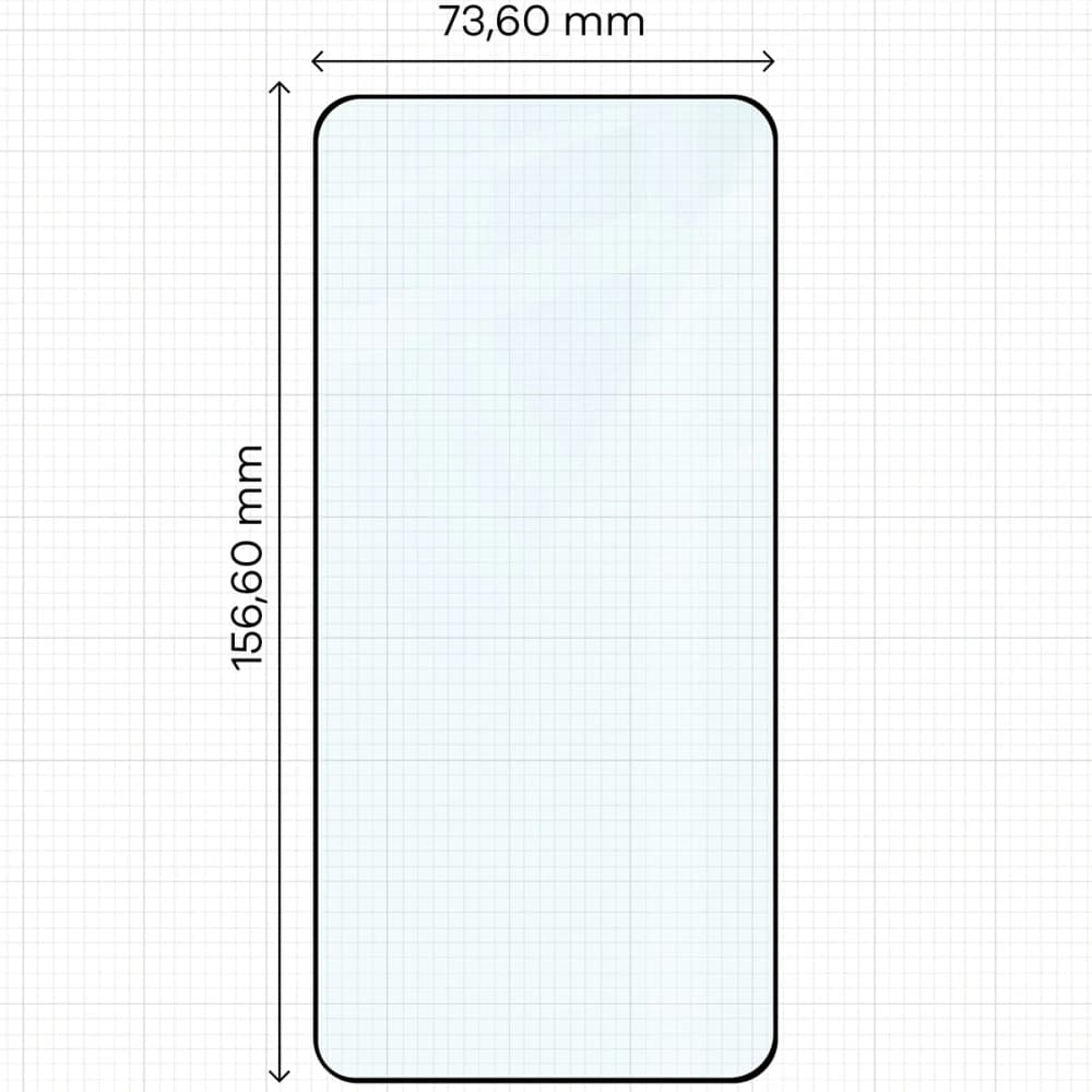 Bizon Glass Edge Duo Samsung Galaxy S25+ Plus / S24+ Plus fekete keret [2 CSOMAG] - 2