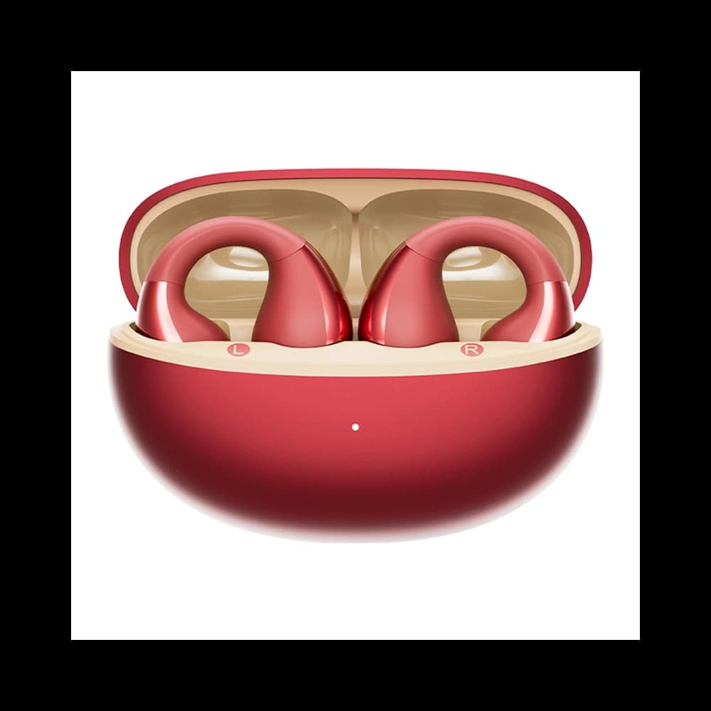 QCY Crossky Clip C30S kabellose Kopfhörer (rot) - 1