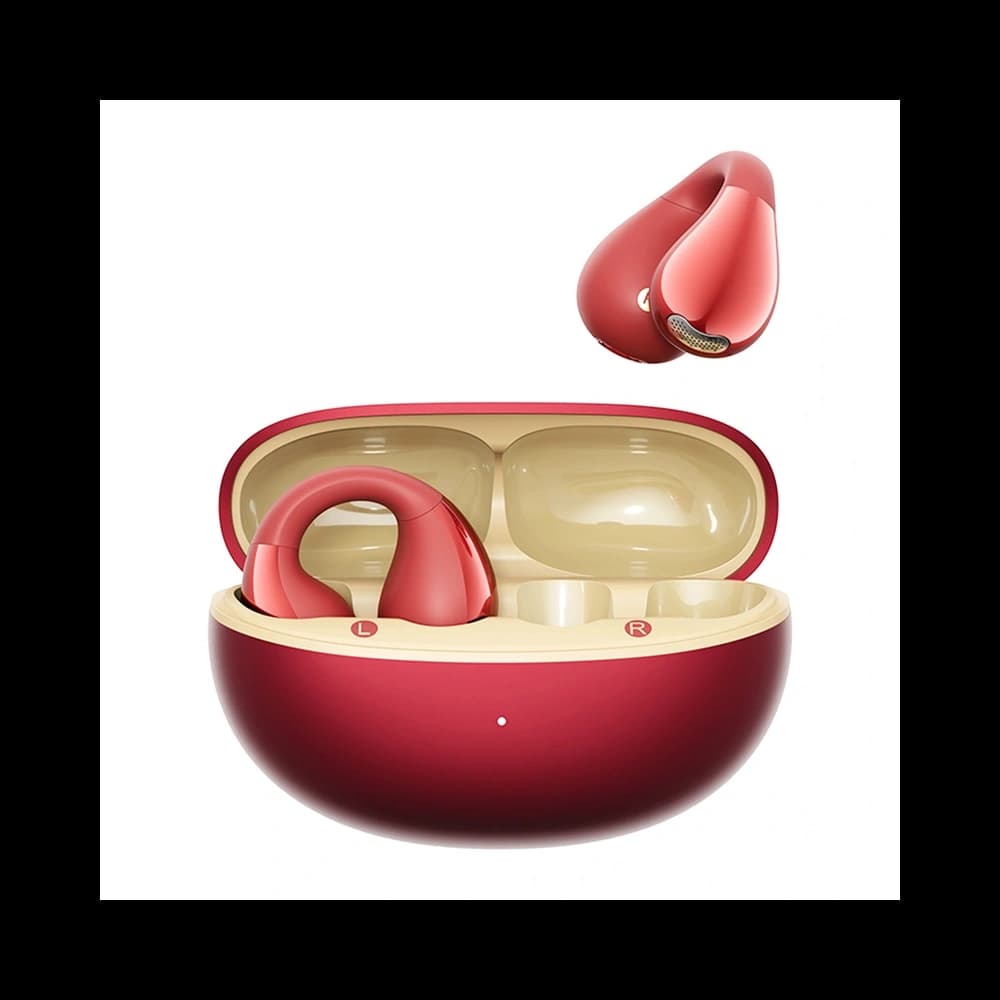 QCY Crossky Clip C30S kabellose Kopfhörer (rot) - 3