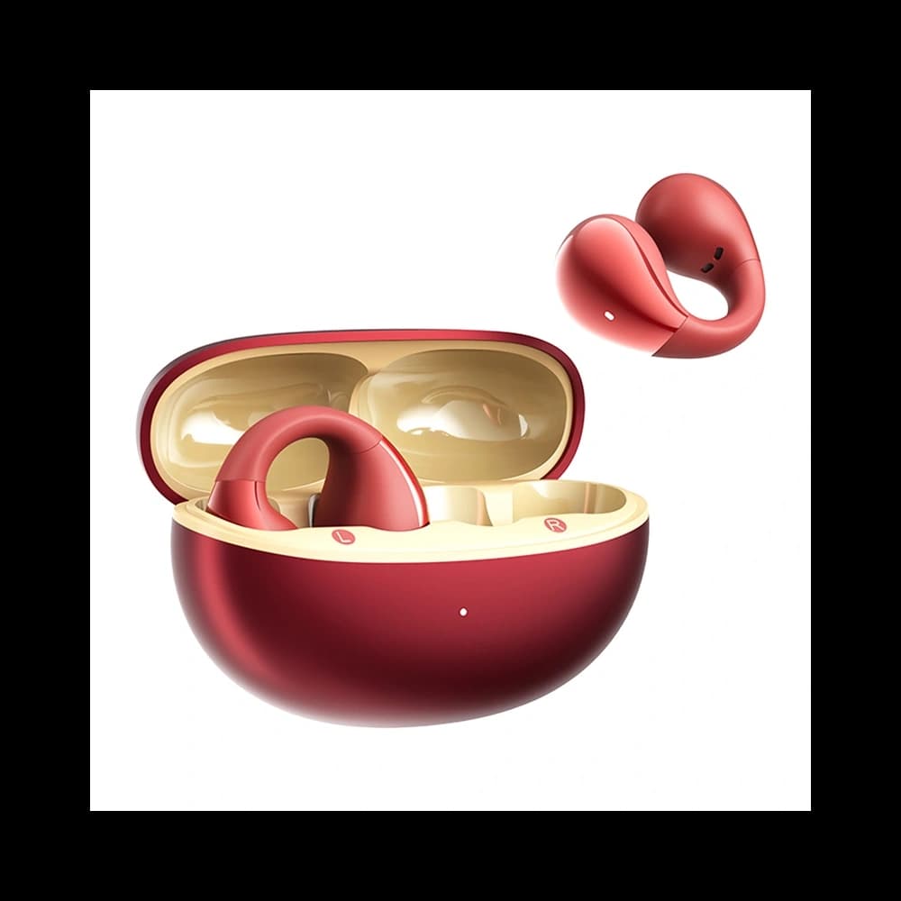 QCY Crossky Clip C30S kabellose Kopfhörer (rot) - 4