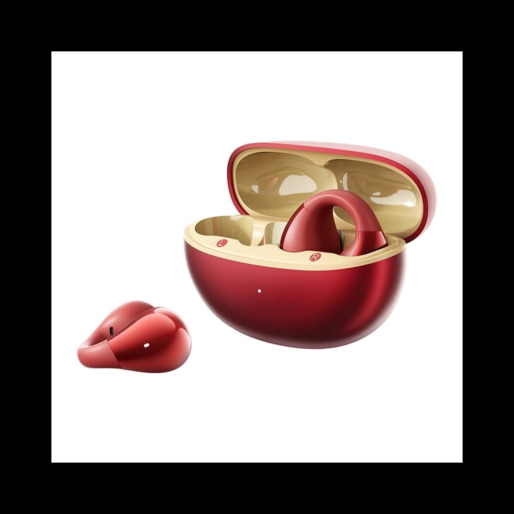 QCY Crossky Clip C30S kabellose Kopfhörer (rot) - 5