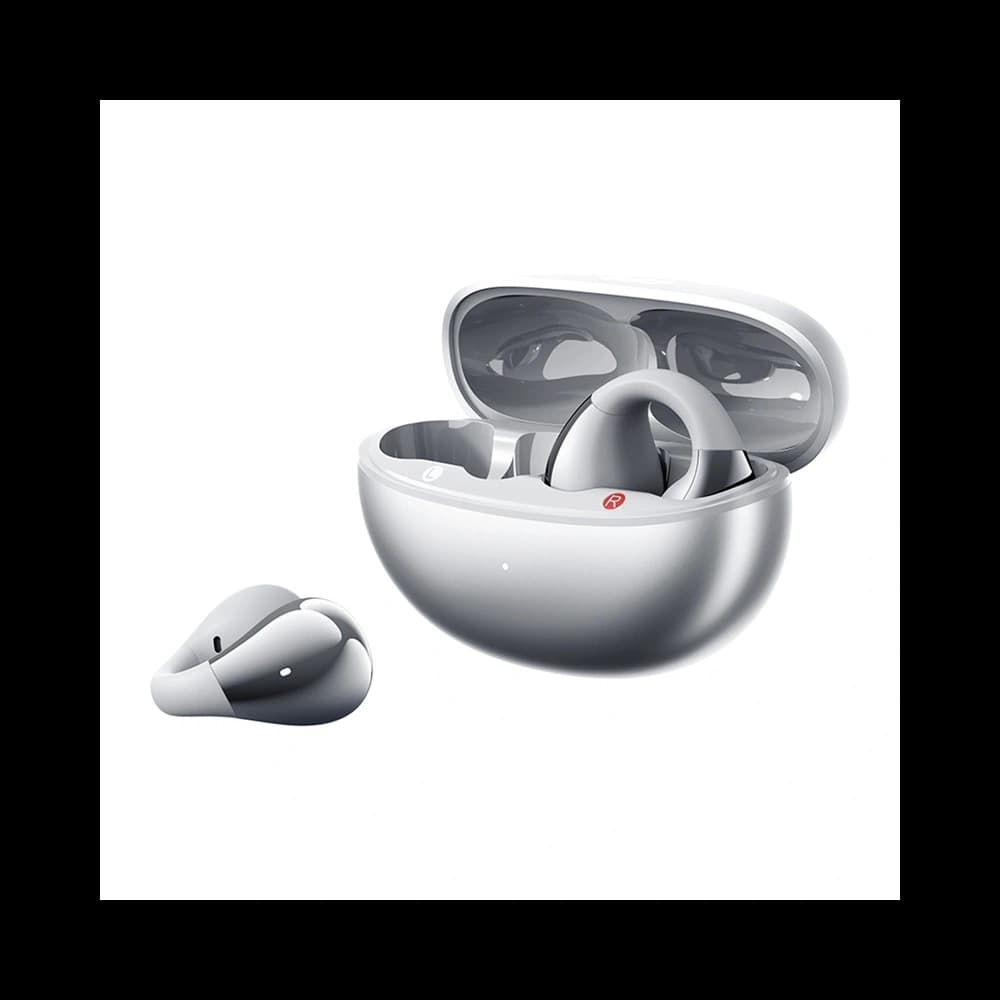 QCY Crossky Clip C30S kabellose Kopfhörer (silber) - 5