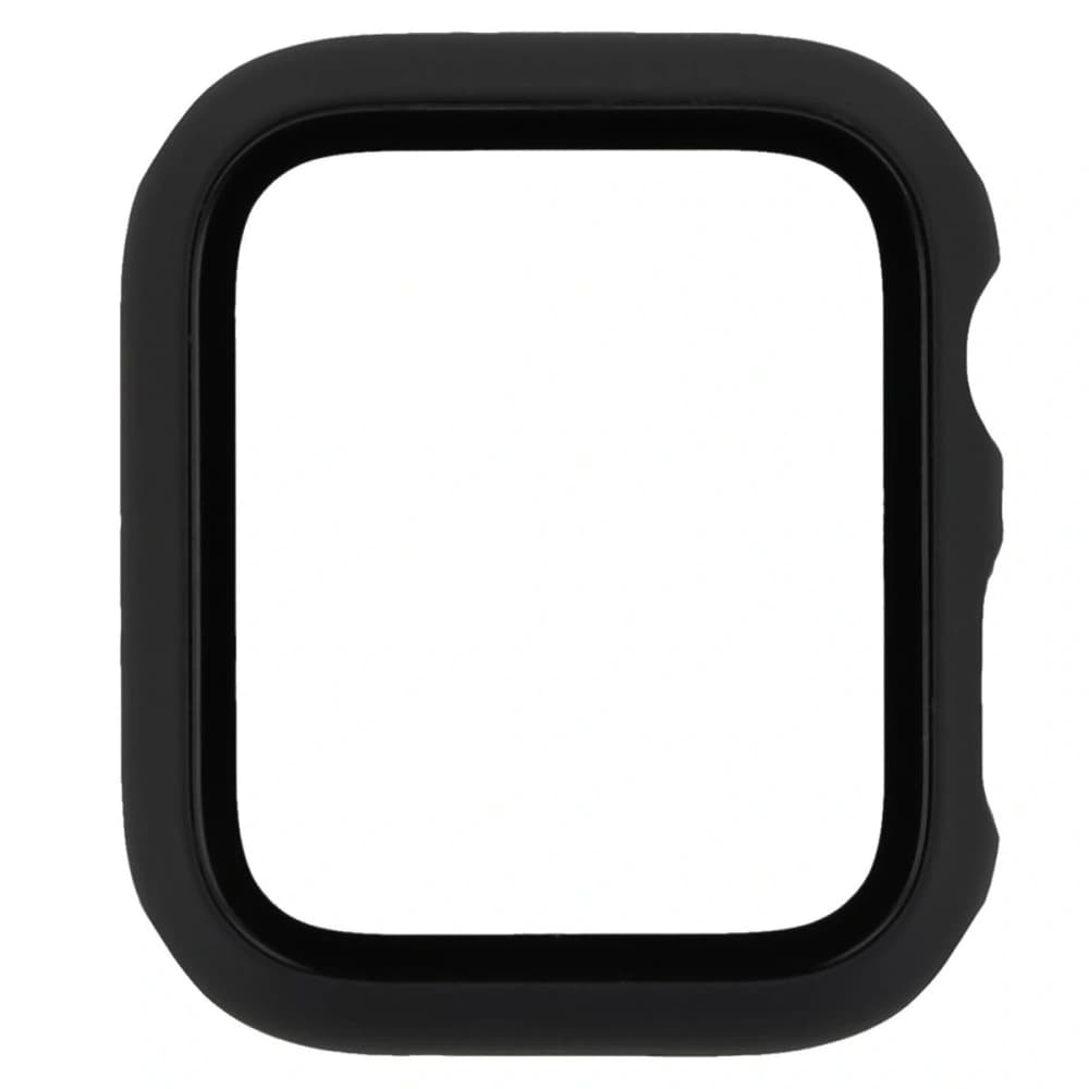 Caz Bizon + Sticlă Ceas Apple Watch SE 3 / SE 2 / SE / 6 / 5 / 4 44mm negru mat - 8