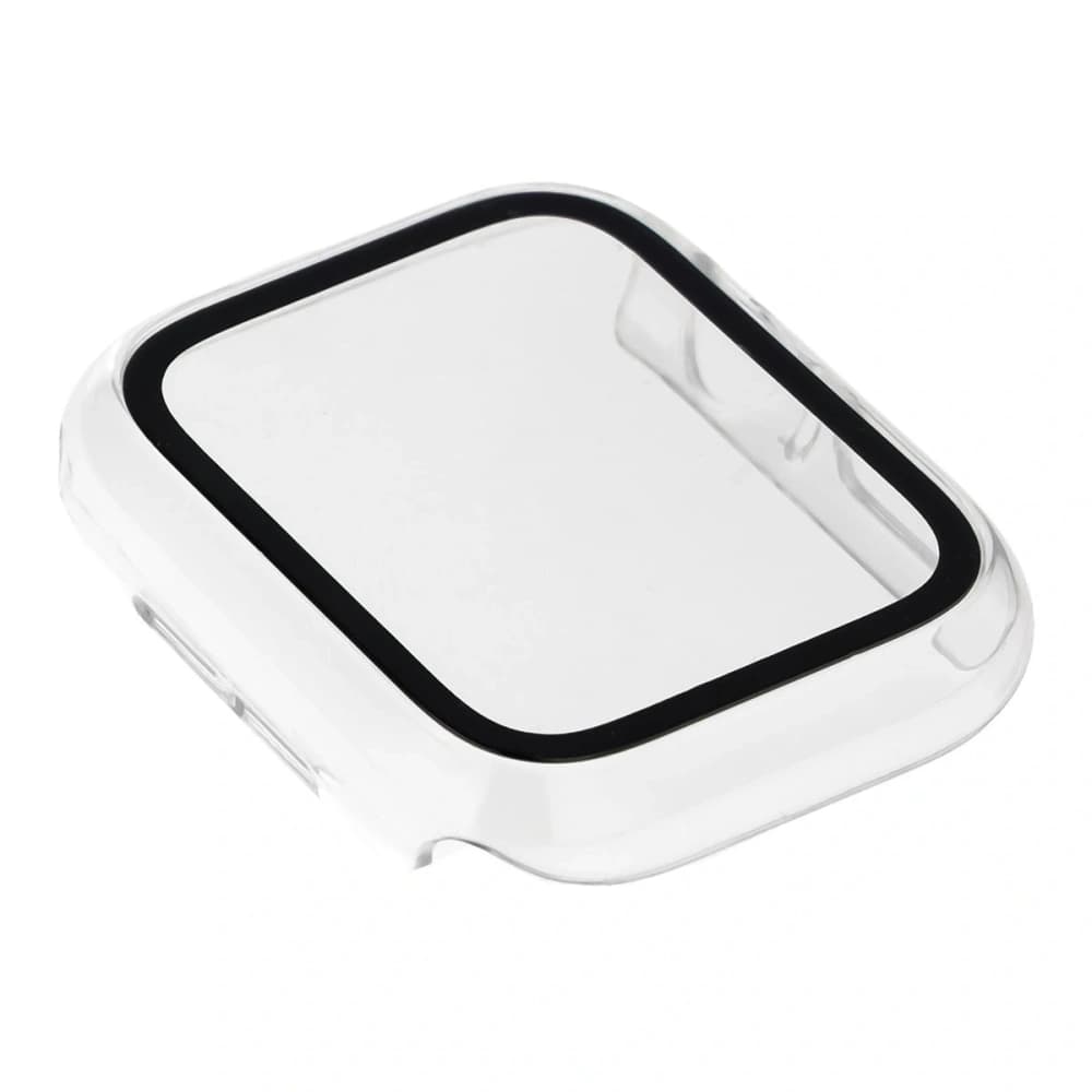 Bizon Case+Glass Watch Apple Watch SE 3 / SE 2 / SE / 6 / 5 / 4 44mm clear - 7