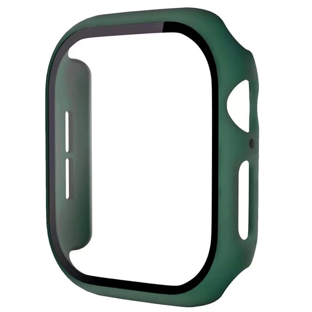 Bizon Case+Glass Watch Apple Watch SE 3 / SE 2 / SE / 6 / 5 / 4 40mm matte dark green - 2