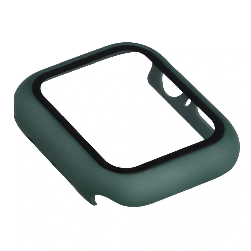 Bizon Case+Glass Watch Apple Watch SE 3 / SE 2 / SE / 6 / 5 / 4 40mm matte dark green - 7