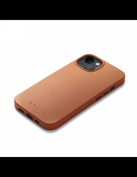 Etui skórzane Mujjo Full Leather Case do Apple iPhone 14 MagSafe (tan)