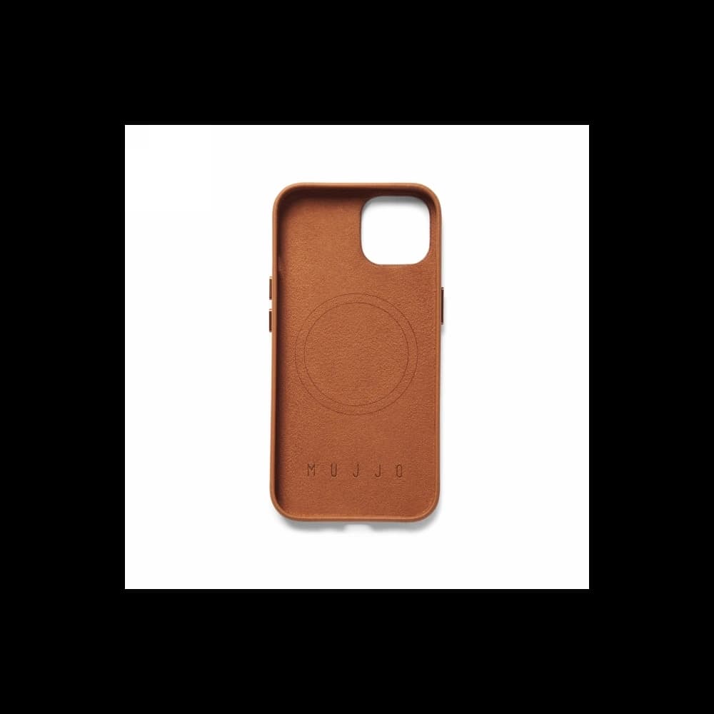 Mujjo Full Leather Case Apple iPhone 14 Plus MagSafe (hnědý) - 2
