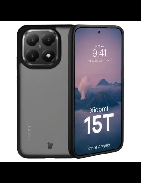 Bizon tok Angelo Xiaomi 15T füstös fekete kerettel