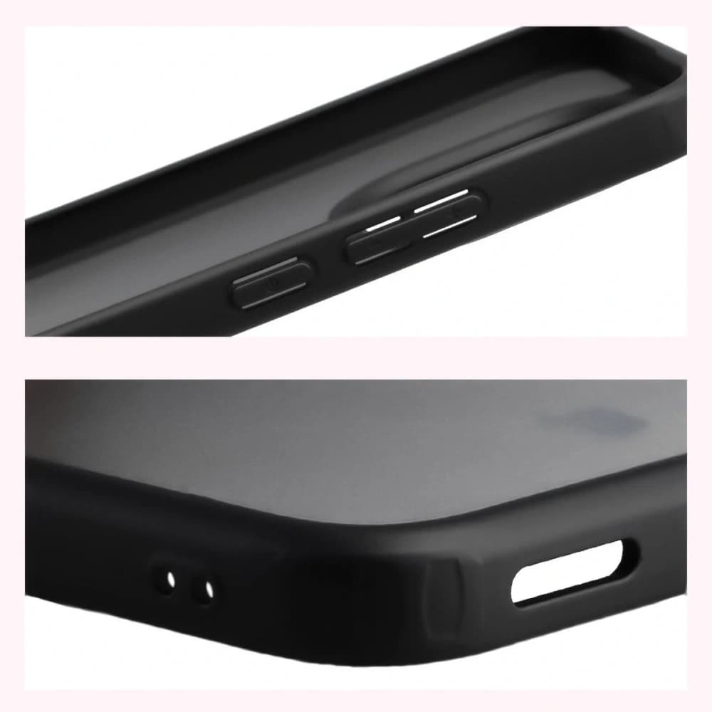 Bizon Case Angelo Xiaomi 15T rauchig mit einem schwarzen Rahmen - 4