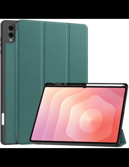 Bizon Case Tab Lizard Samsung Galaxy Tab S11 Ultra dark green