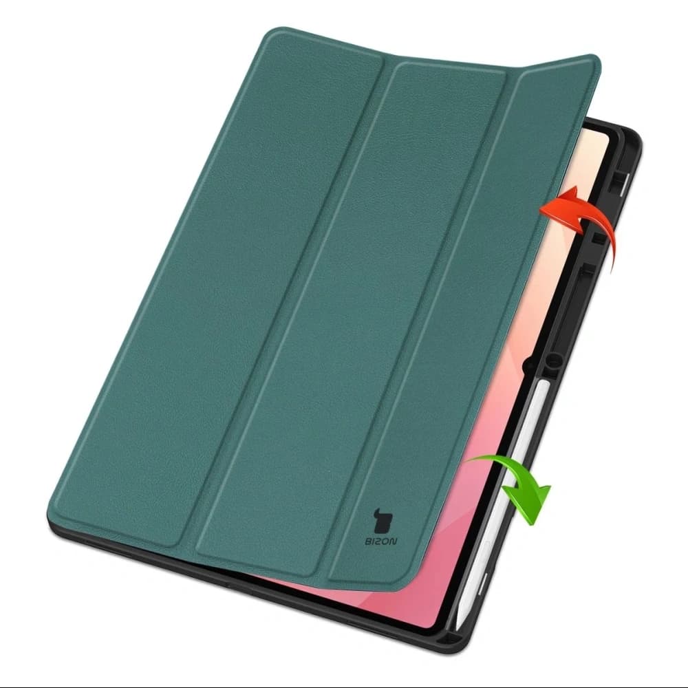 Bizon Case Tab Lizard Samsung Galaxy Tab S11 Ultra dunkelgrün - 2