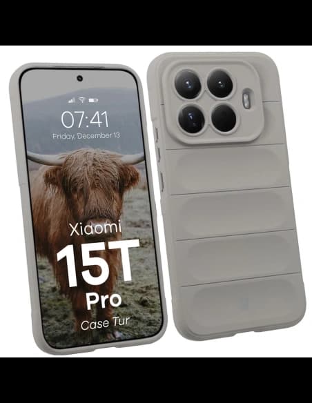 Bizon Case Tur Xiaomi 15T Pro világosszürke