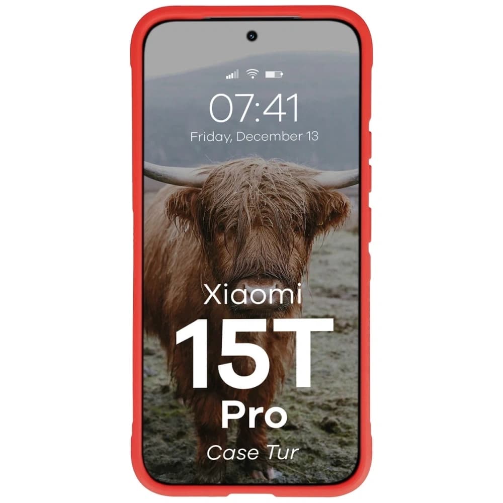 Bizon Case Tur Xiaomi 15T Pro piros - 5