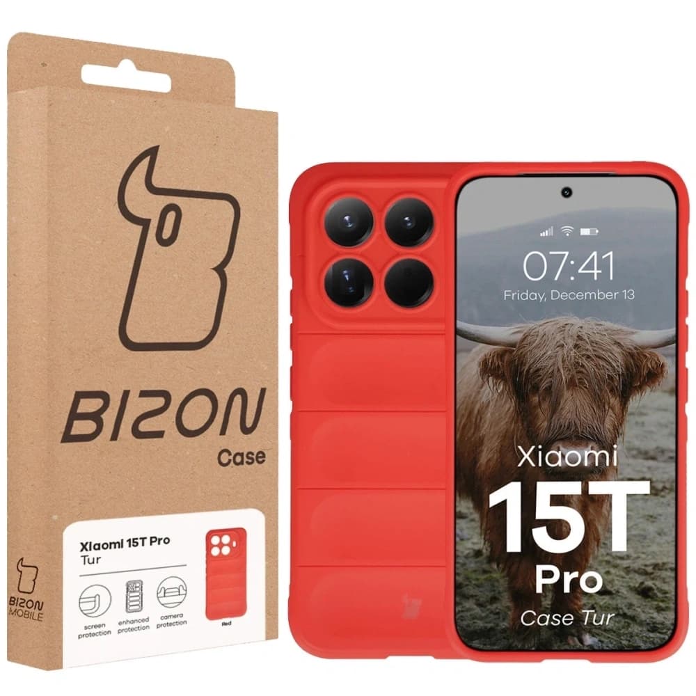 Bizon Case Tur Xiaomi 15T Pro piros - 8