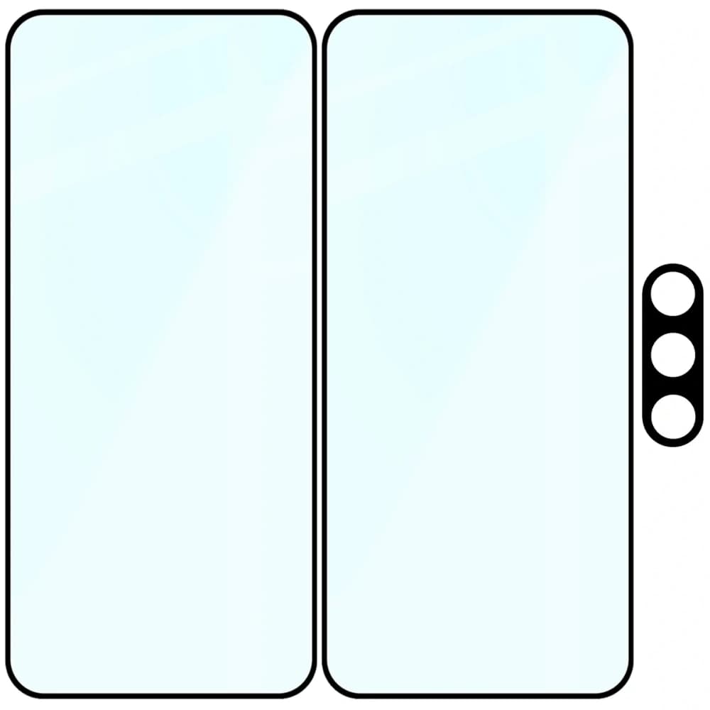 Bizon Edge Pack 2x Glas + Kameralinse Schutz OnePlus Nord 5 - 6