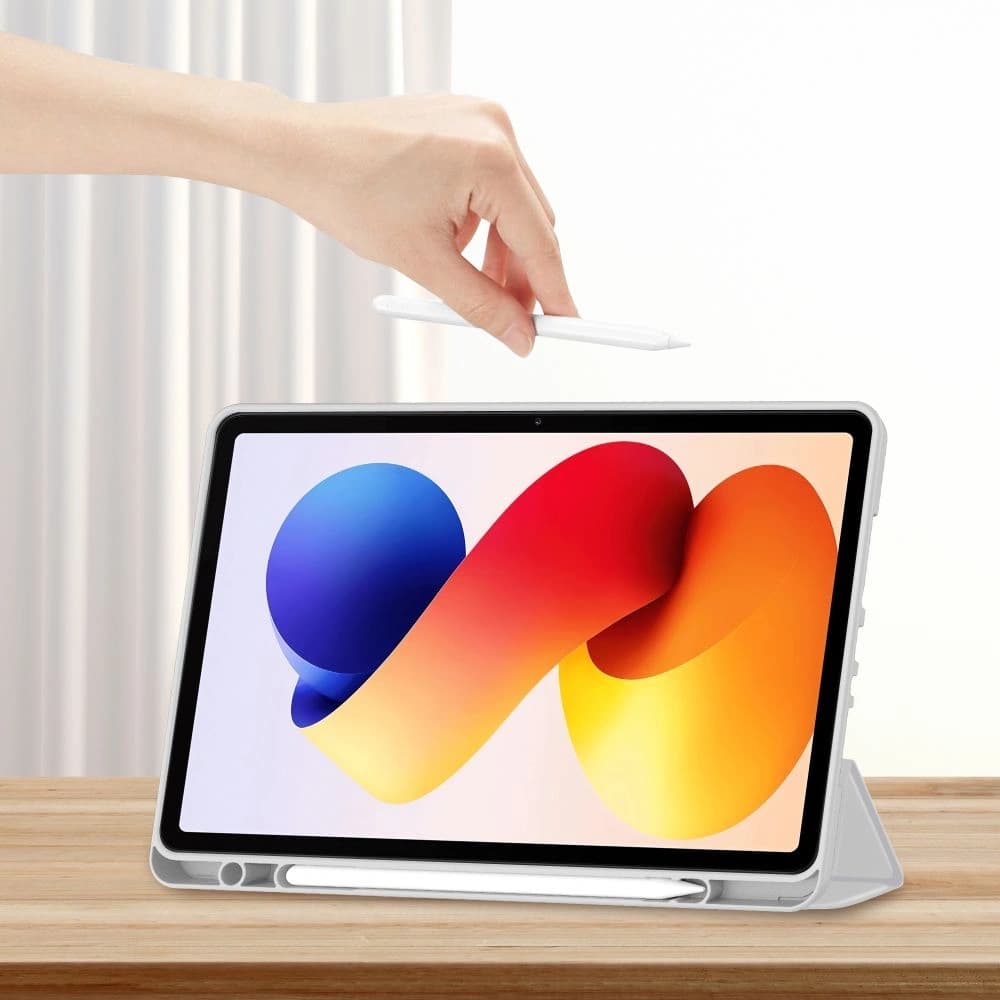 Tech-Protect SmartCase Pen Xiaomi Poco Pad M1 / Redmi Pad 2 Pro 12.1 Gri - 7