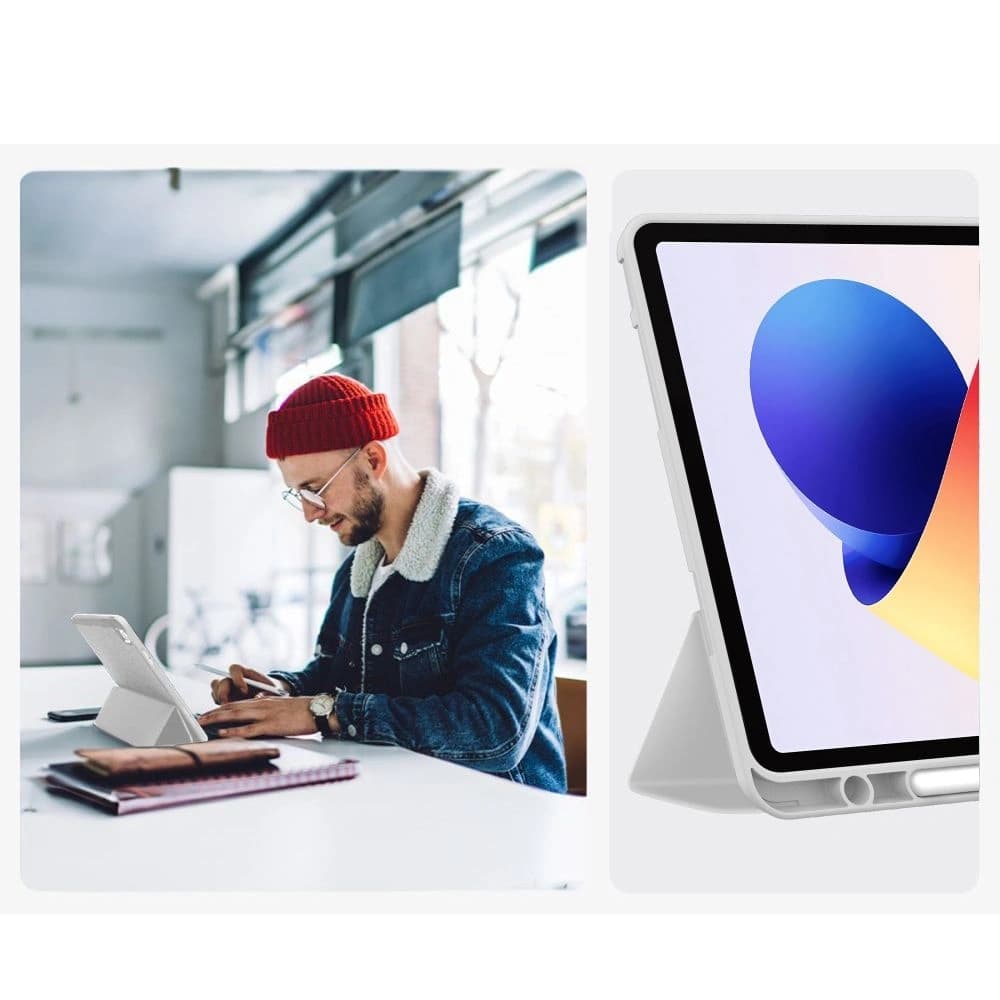 Tech-Protect SmartCase Pen Xiaomi Poco Pad M1 / Redmi Pad 2 Pro 12.1 Gri - 9