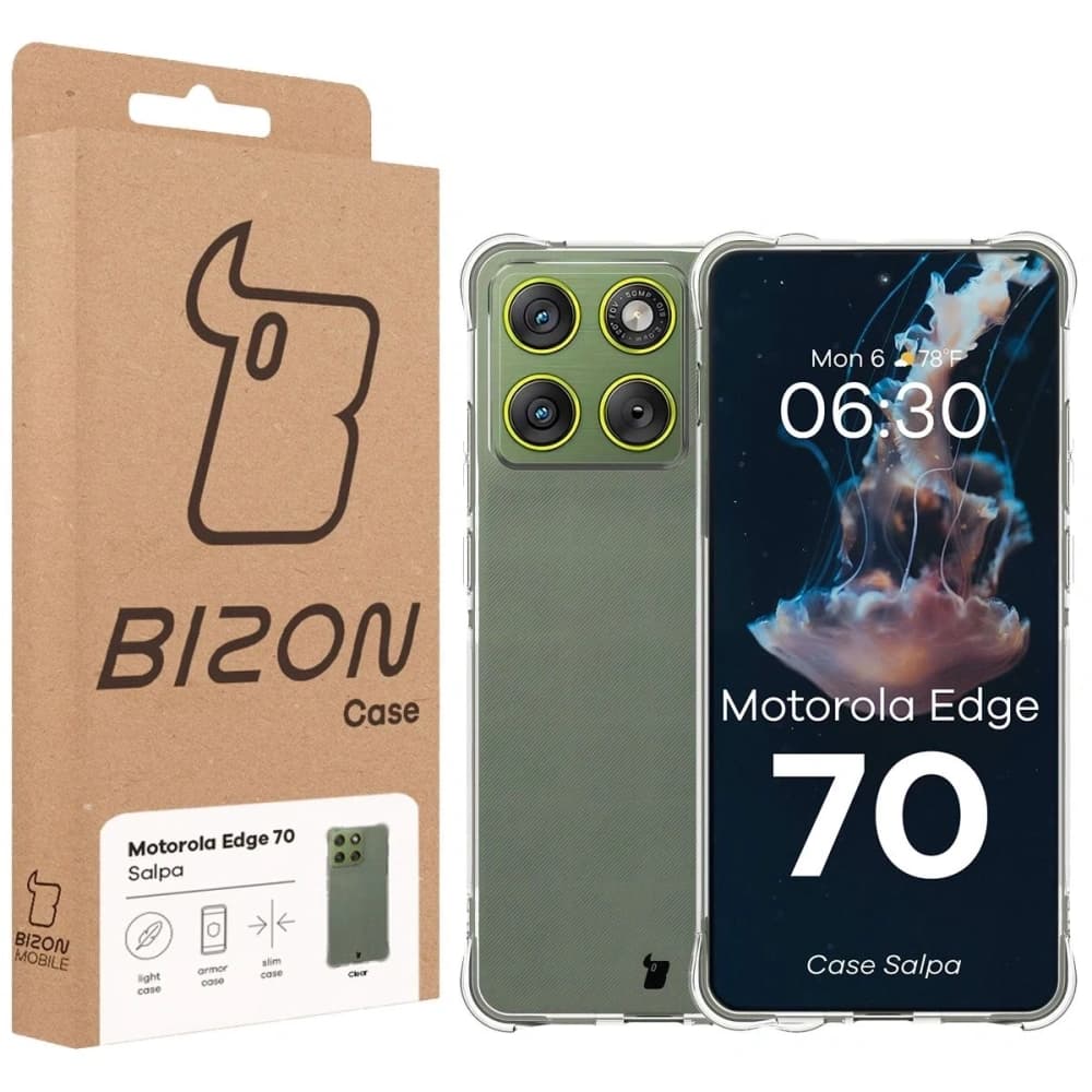 Bizon Case Salpa Motorola Edge 70 clear - 7