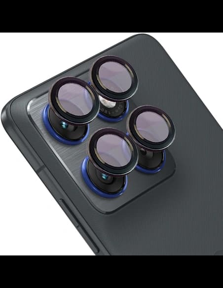 Bizon Glass Snap Lens Motorola Edge 70 black frame