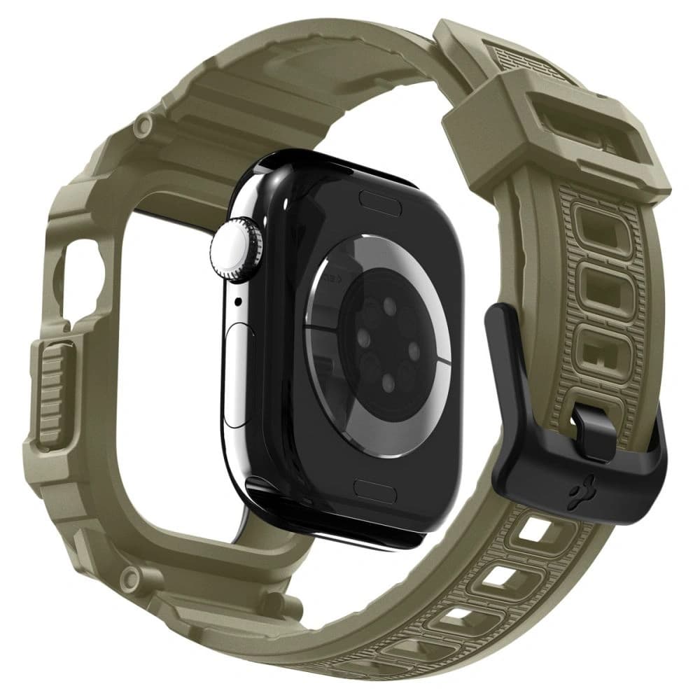 Spigen Rugged Armor Pro V2 Apple Watch 10 / 11 46mm Vintage Khaki - 8