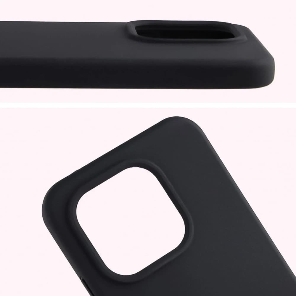Husa moale Bizon pentru Xiaomi 15T neagră - 5