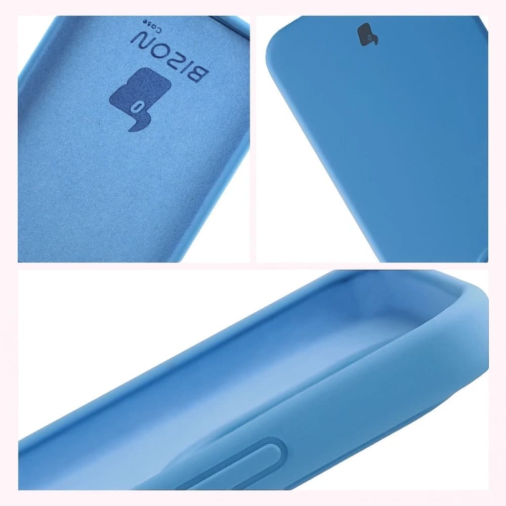 Husa moale Bizon pentru Xiaomi 15T albastră - 6