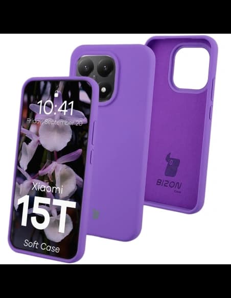 Bizon Soft Case Xiaomi 15T lila