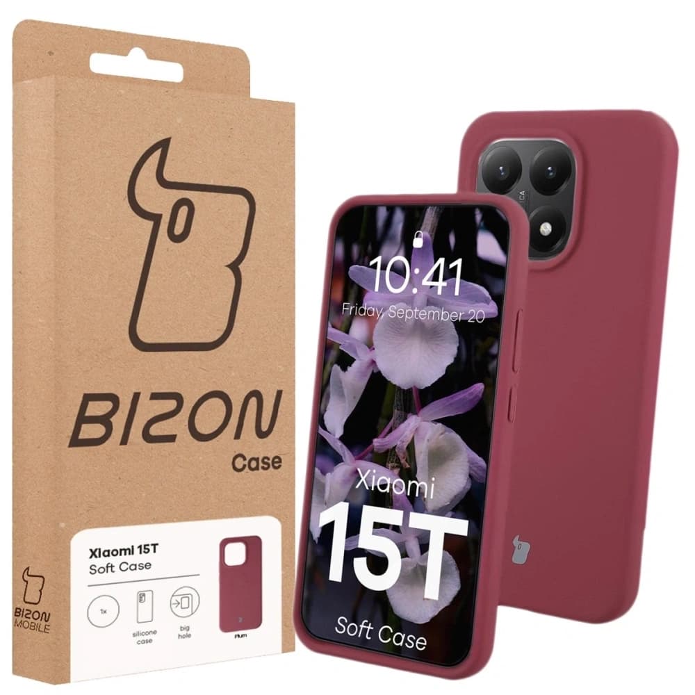 Bizon Soft Case Xiaomi 15T dark purple - 7