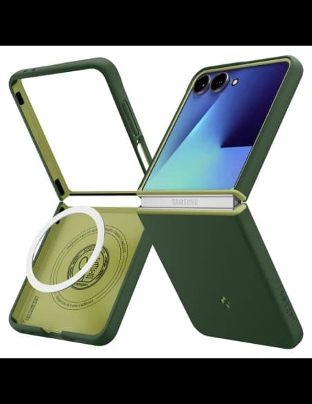 Spigen Nano Pop Mag MagSafe Samsung Galaxy Z Flip 7 Avo Green