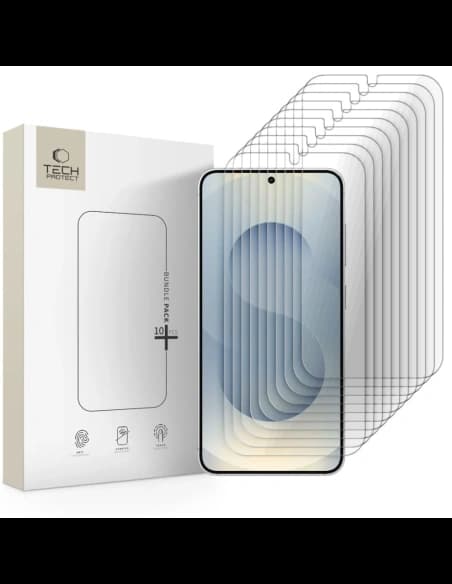 Tech-Protect Bundle Glass Samsung Galaxy S24 / S25 Clear [10 PACK]