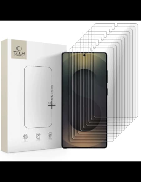 Tech-Protect Bundle Glass Samsung Galaxy S25 Ultra Clear [10 PACK]