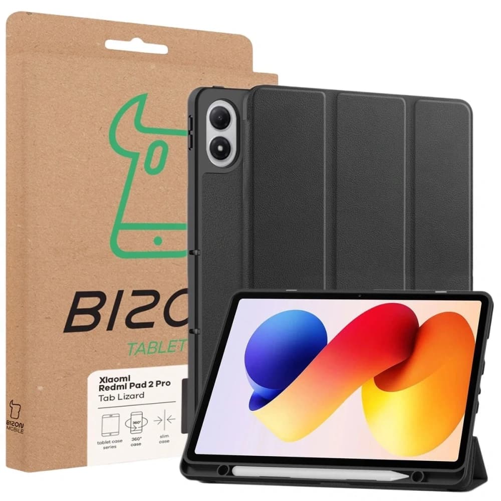 Bizon Case Tab Lizard Xiaomi Redmi Pad 2 Pro černý - 9