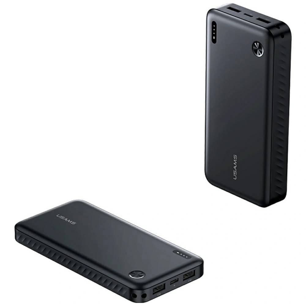 USAMS PB83 2xUSB-A, USB-C 20000mAh černý - 5