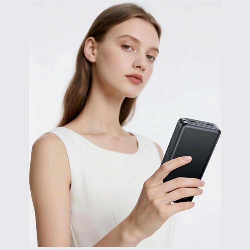 USAMS PB83 2xUSB-A, USB-C 20000mAh černý - 7