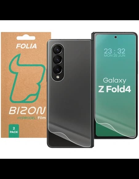 Folie hydrogelová na zadní a přední část Bizon Glass Hydrogel Pack pro Samsung Galaxy Z Fold4