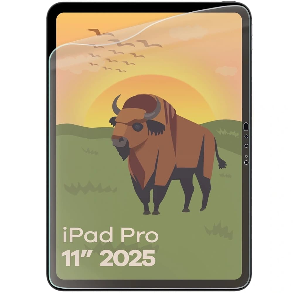 Folie mată Bizon Glass Tab Film Sun pentru Apple iPad Pro 11" M5 2025 - 3