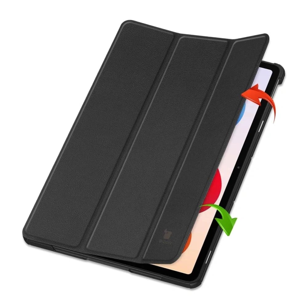 Etui z klapką Bizon Case Tab Croc do Xiaomi Redmi Pad 2 Pro czarne - 6