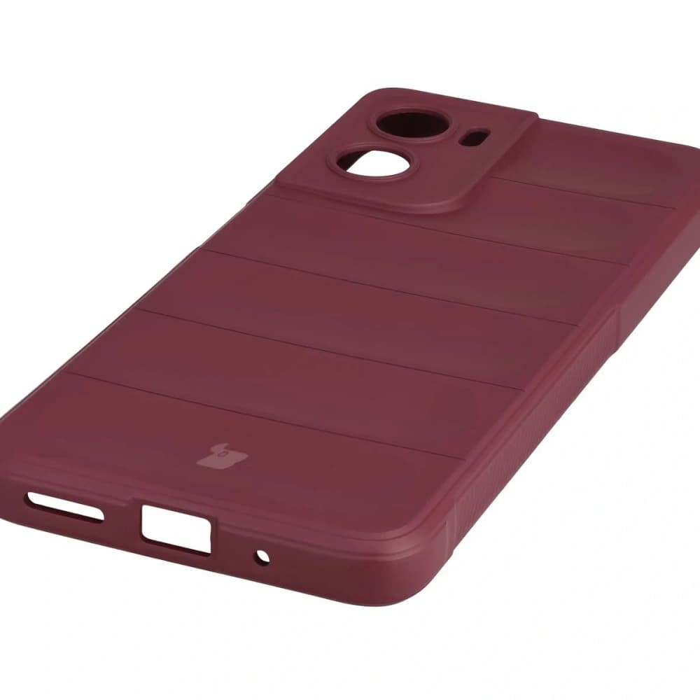 Etui dur Bizon Case Tur pentru Motorola Moto G06 4G / G06 Power 4 burgund - 3