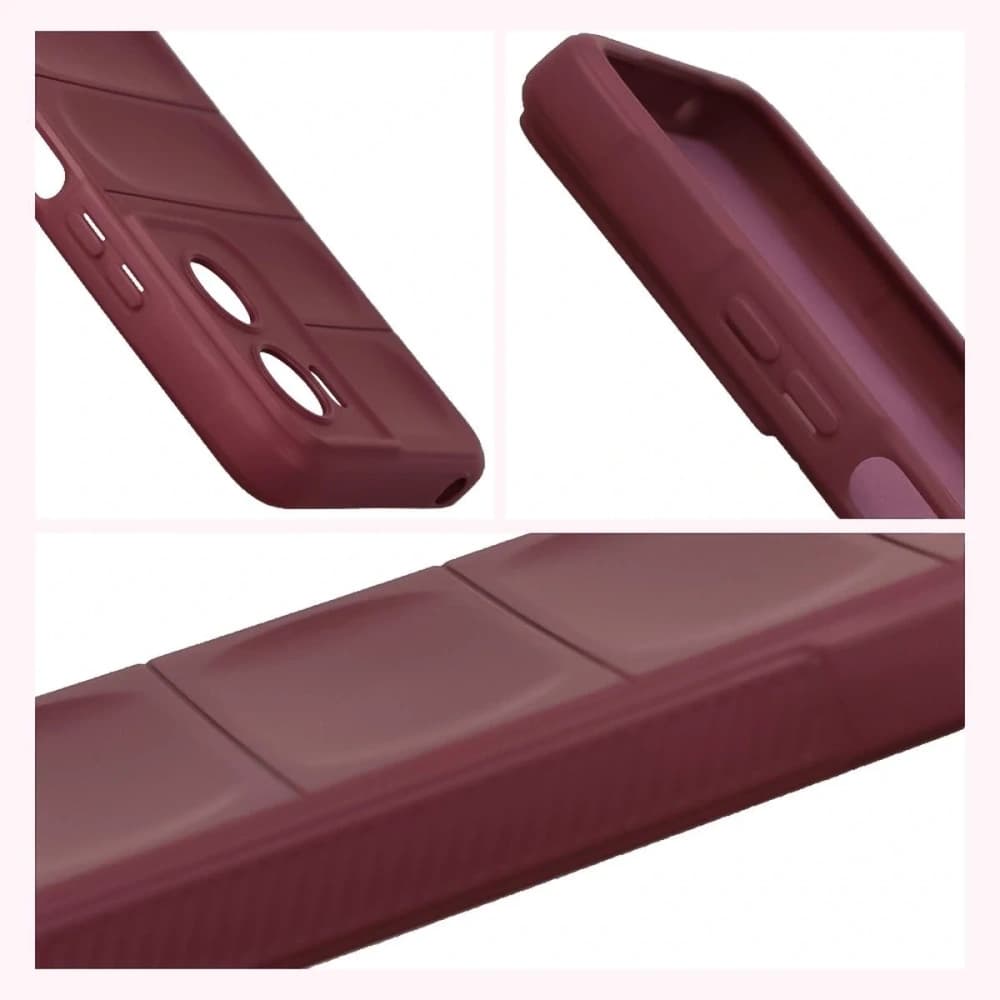 Etui dur Bizon Case Tur pentru Motorola Moto G06 4G / G06 Power 4 burgund - 7