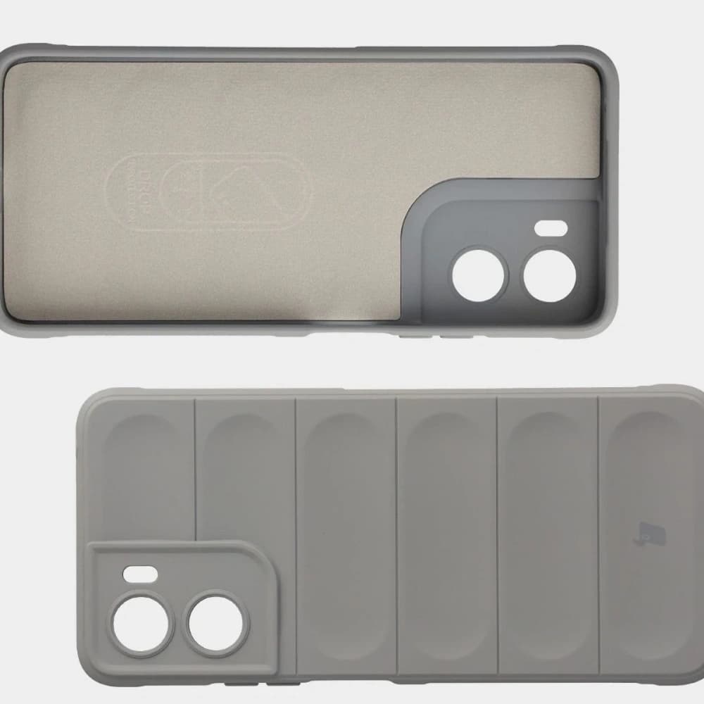 Pancéřové etui Bizon Case Tur pro Motorola Moto G06 4G / G06 Power 4 světle šedé - 6