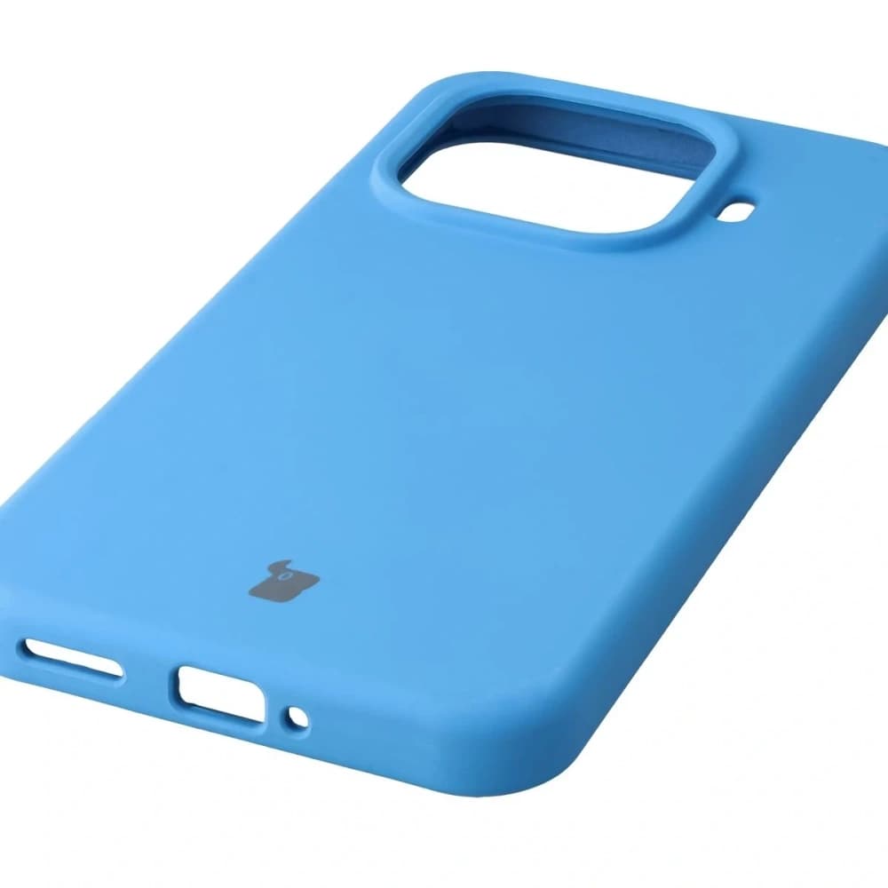 Silikonové etui Bizon Soft Case pro Xiaomi 15T Pro modré - 3