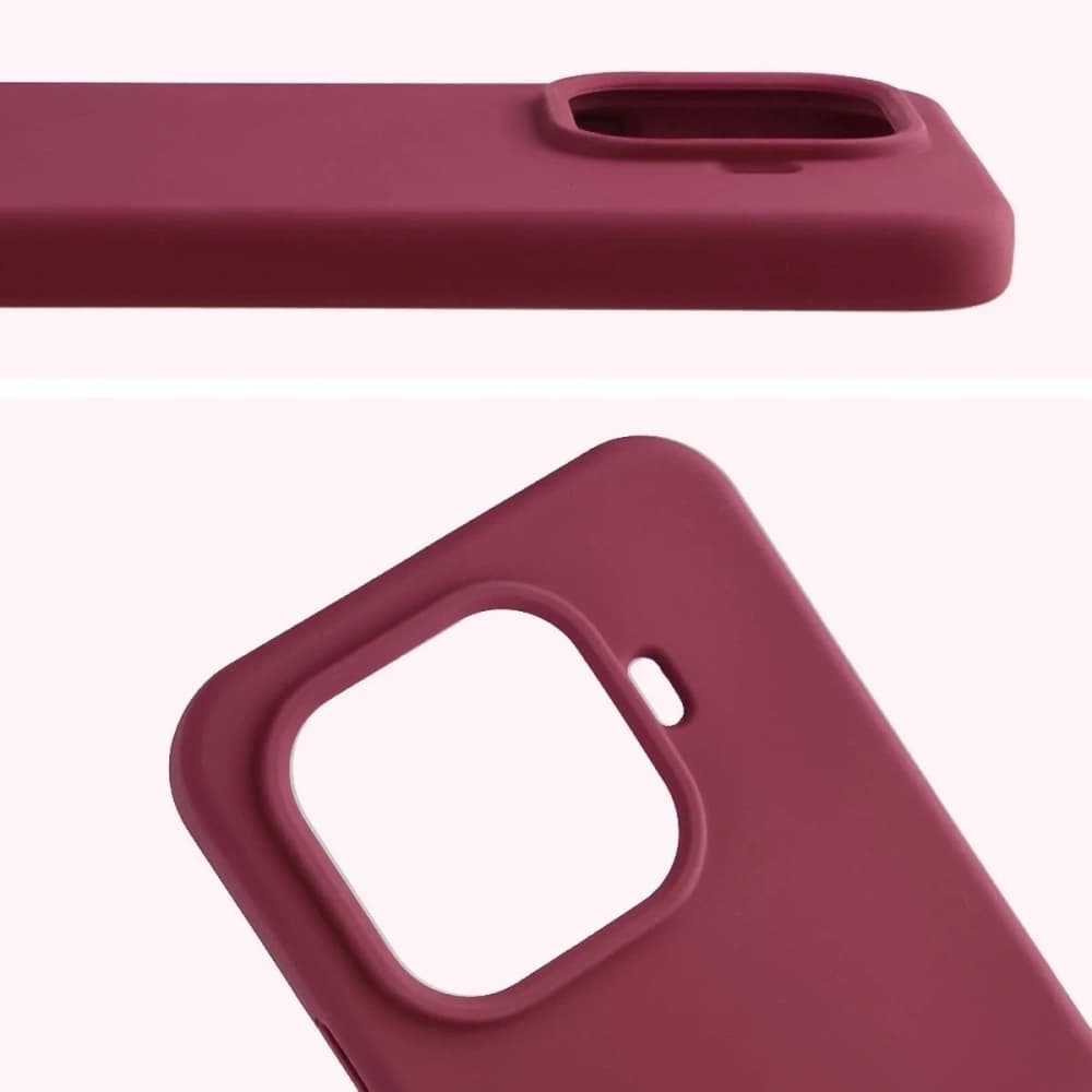 Silikonové etui Bizon Soft Case pro Xiaomi 15T Pro tmavě fialové - 5