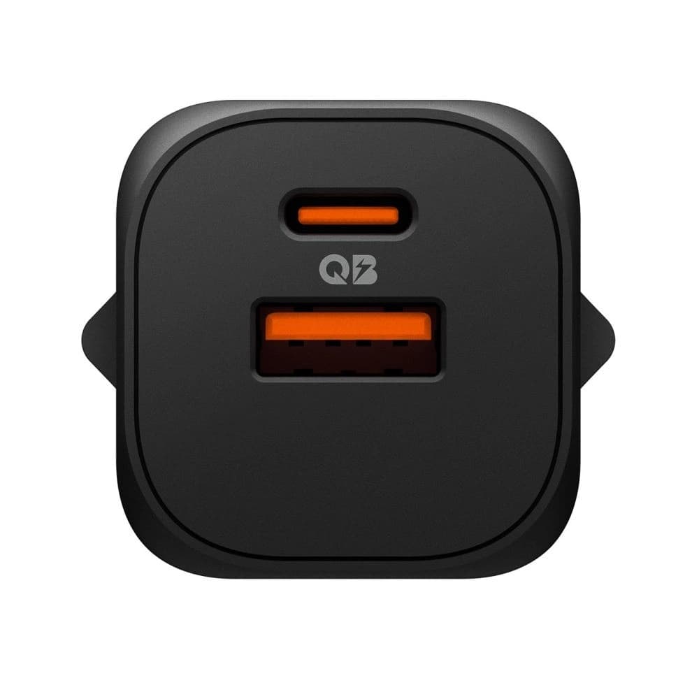 Spigen Essential EE352EU USB-A, USB-C síťová nabíječka 35W černá - 2