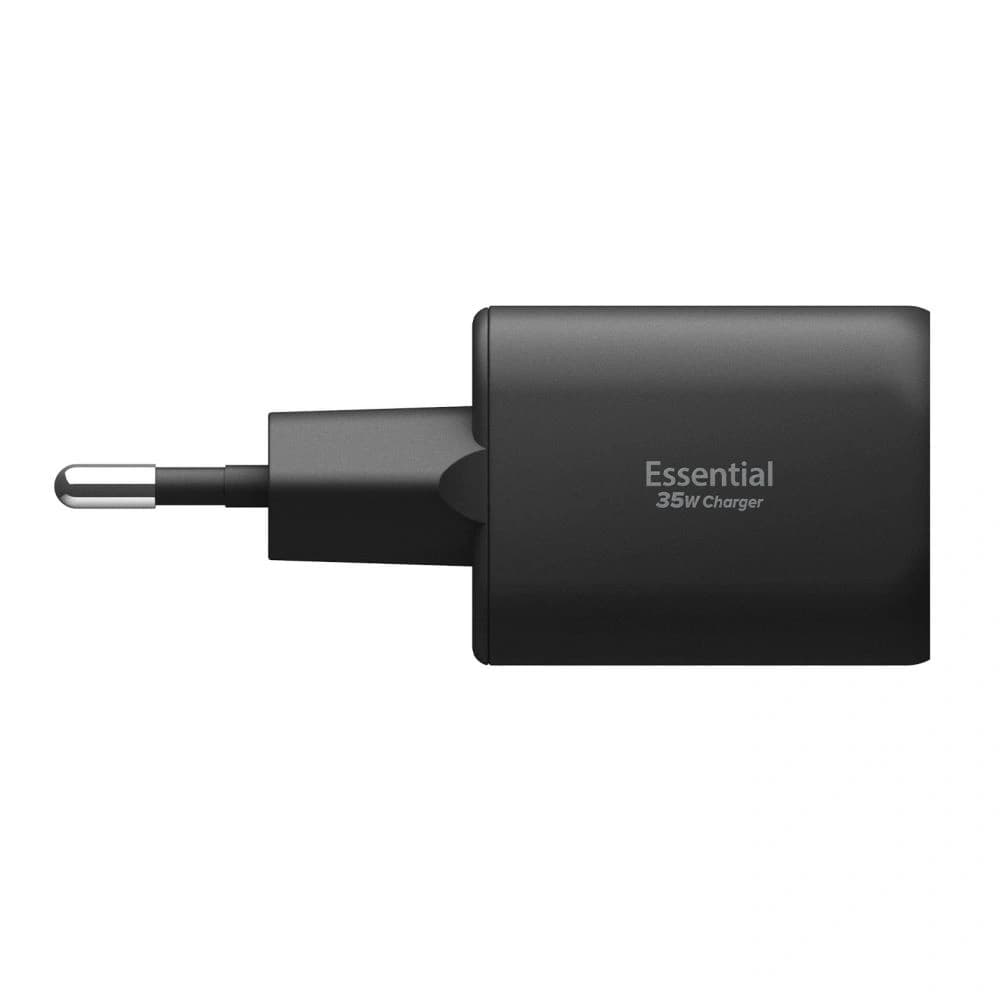 Spigen Essential EE352EU USB-A, USB-C síťová nabíječka 35W černá - 3